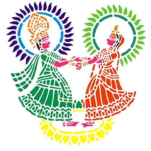 500x500 Incredible Gifts India Diwali Rangoli Diy Stencil
