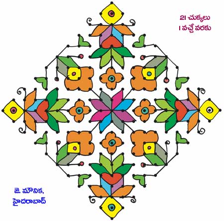 450x445 Rangoli Designs,rangavallikalu,rangavallulu,mehandi Designs