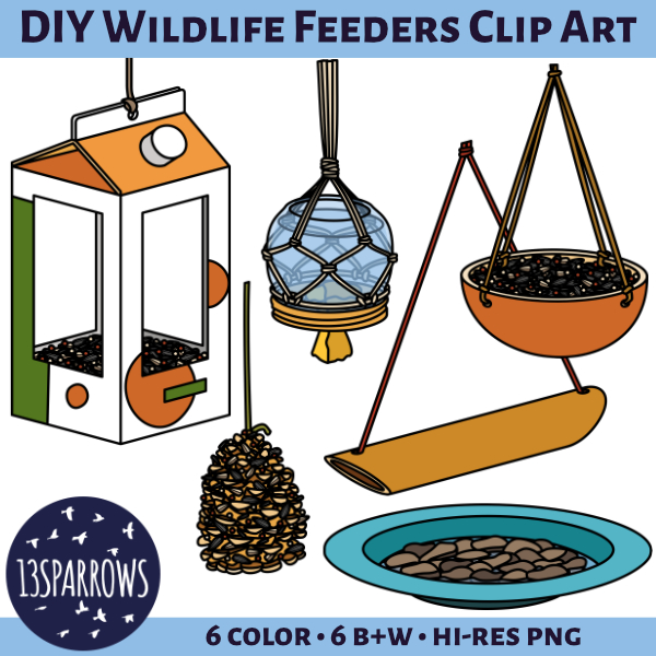 600x600 Diy Wildlife Feeders + Homes Projects 13sparrows