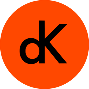 300x300 Dk Logo On Orange Circle Clip Art