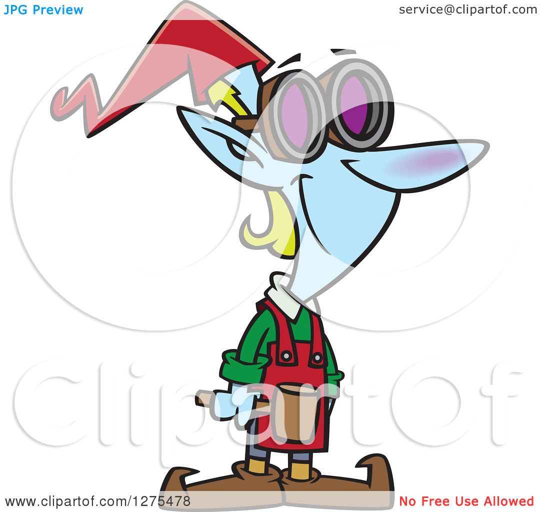 1080x1024 Free Elf With Hammer Clipart