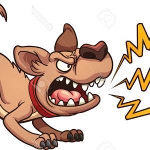 300x300 Silhouette Of Jumping Dog Doberman Vector Clipart Shopatcloth