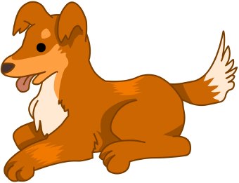340x261 Dog Clip Art