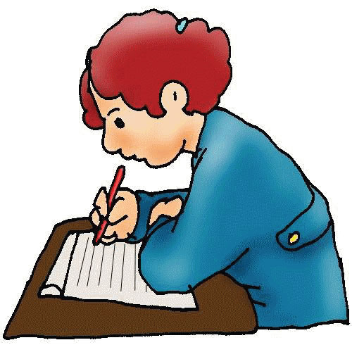 500x500 Students Writing Clipart Free Collection Download And Share