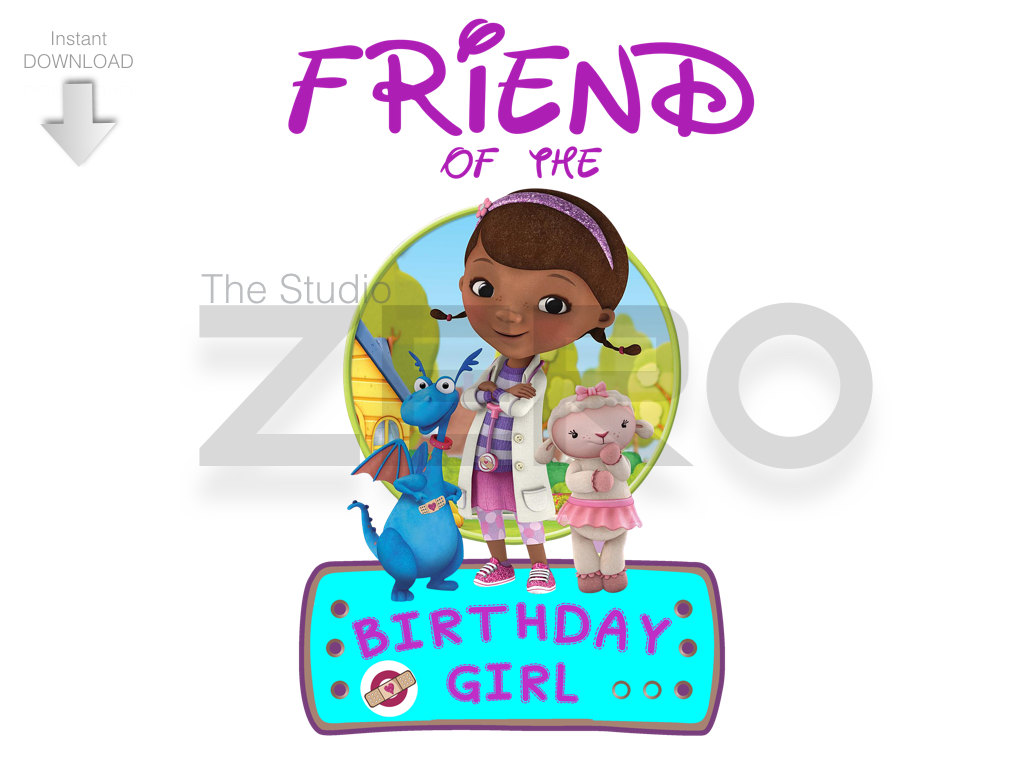 1024x768 Doc Mcstuffins Clipart, Mcstuffins Bday Shirt Friend