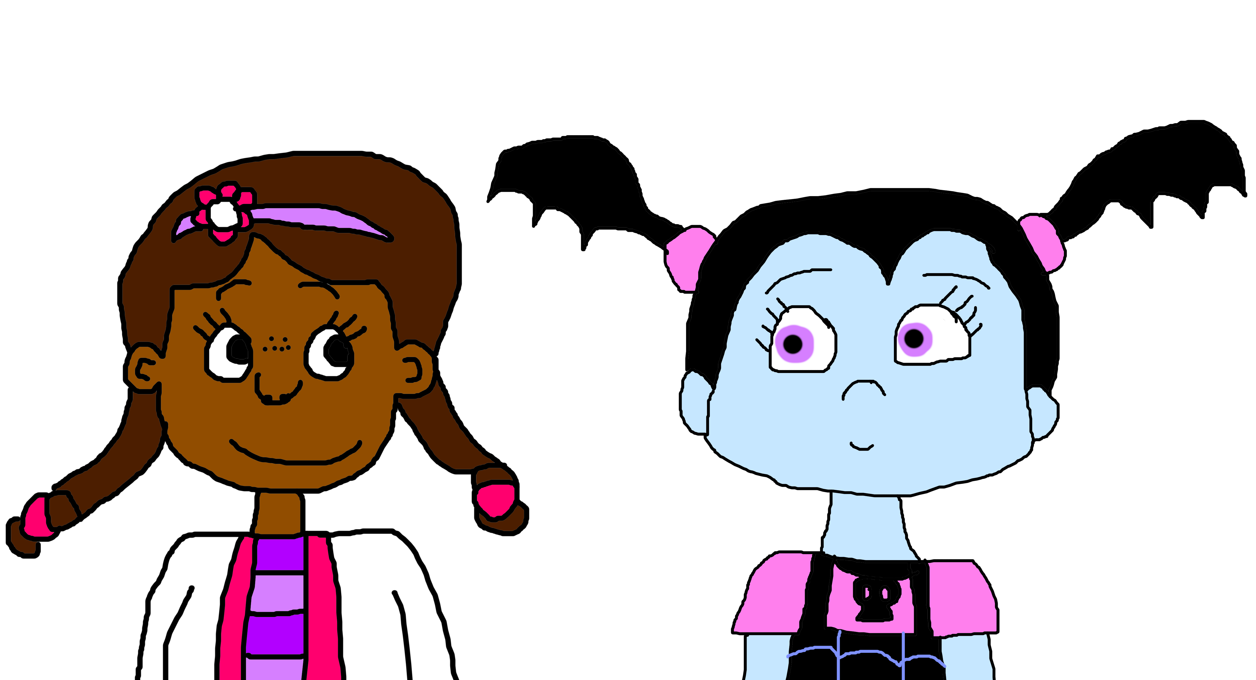 4800x2600 Doc Mcstuffins Meeting Vampirina Hauntley By Mikejeddynsgamer89