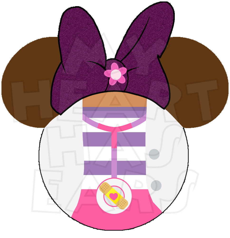 968x1000 Minnie Mouse Dressed As Doc Mcstuffins Instant Download Digital