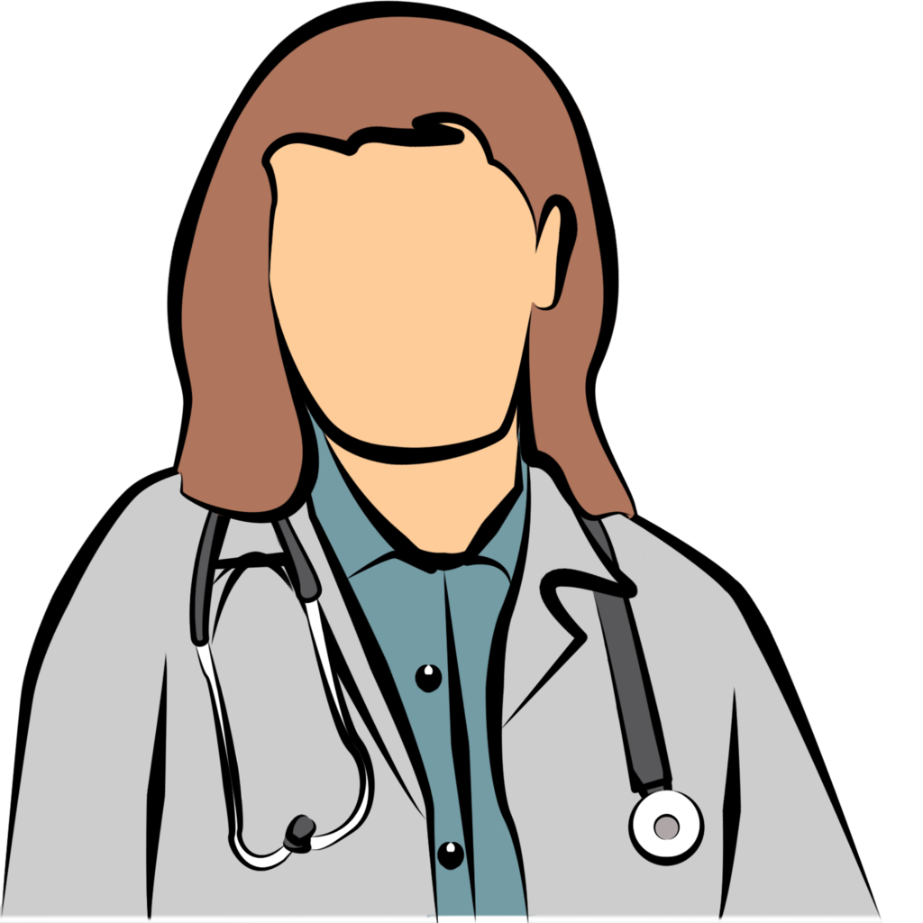 1024x1024 Free Female Doctor Clipart Image