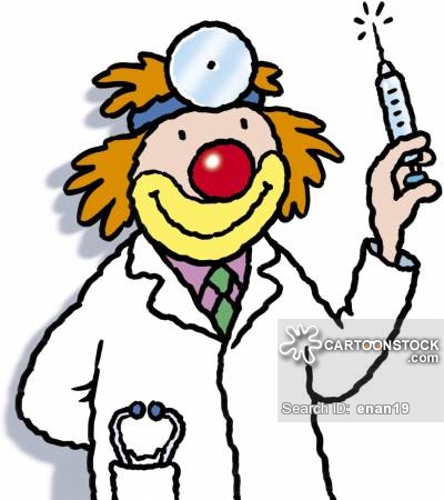 400x450 Funny Doctor Clipart