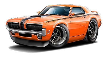 450x242 Gallery Cartoon Muscle Cars,