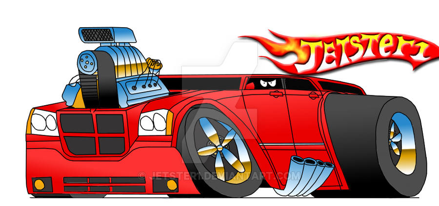 900x423 Dodge Magnum Cartoon By Jetster1