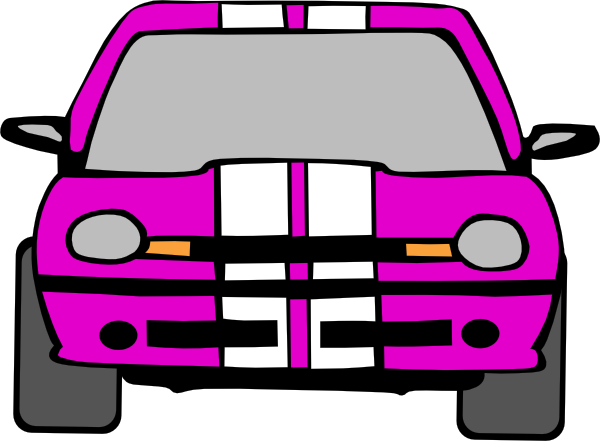 600x441 Dodge Neon (Pink) Clip Art