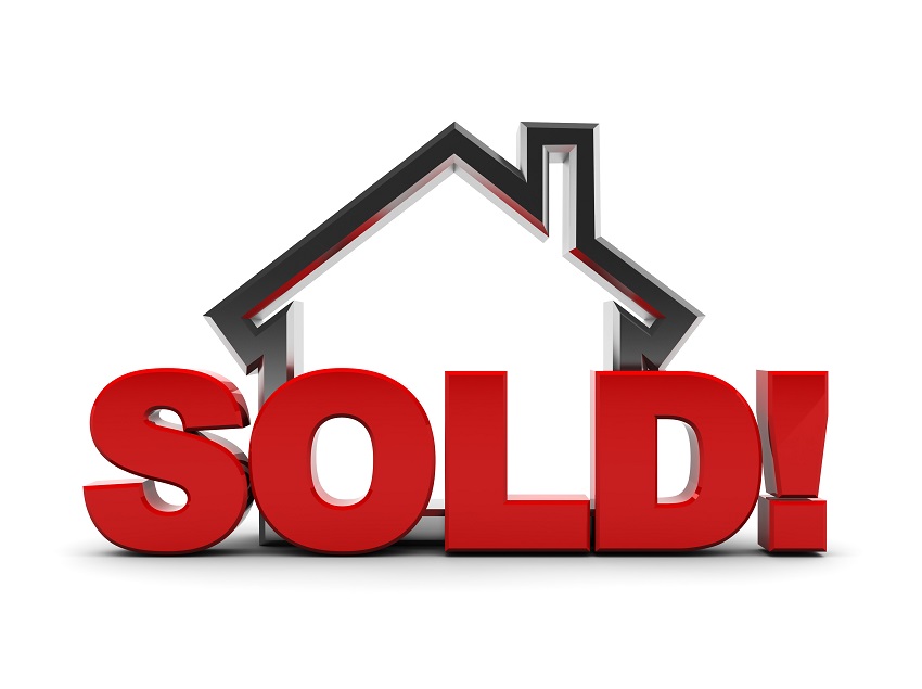 850x635 House With Sold Sign Clip Art 850x