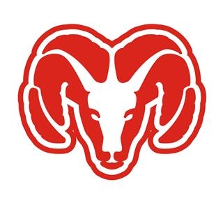 320x294 Dodge Ram Head 5 Decal Sticker