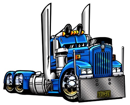 454x367 Mack Truck Clipart Collection