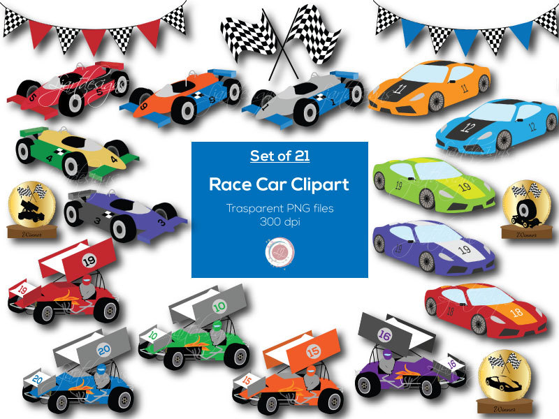 800x600 Race Car Clip Art