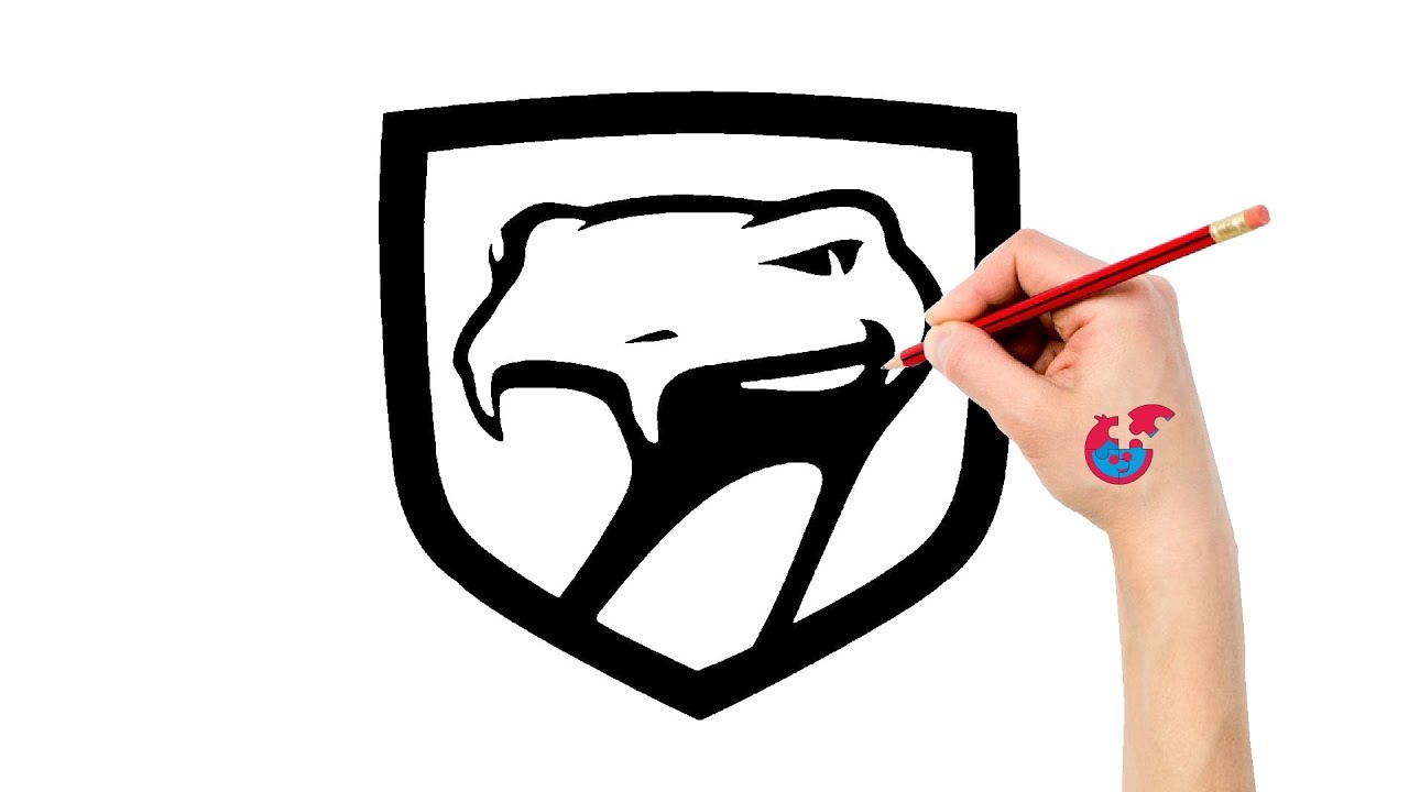 1280x720 How To Draw For Toddlers Cars Logos Dodge Viper