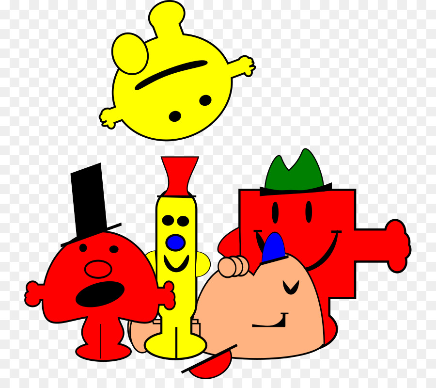900x800 Mr. Men Clip Art
