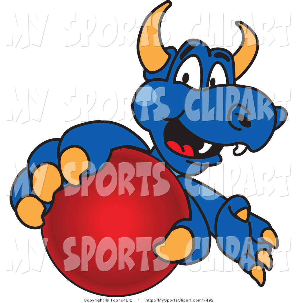 1024x1044 Sports Clip Art Of A Dragon Mascot Grabbing A Ball By Toons4biz
