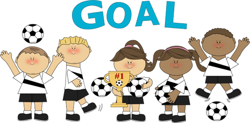 500x247 Soccer Goal Clipart Soccer Team Clipartsoccer Team With Trophy