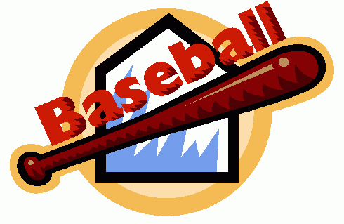 490x319 Pretty Baseball Logo Clip Art