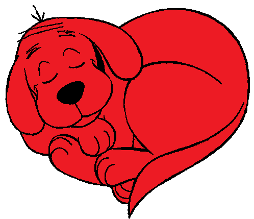 498x429 Clifford The Big Red Dog Tattoo Learn Read With Clifford Clipart
