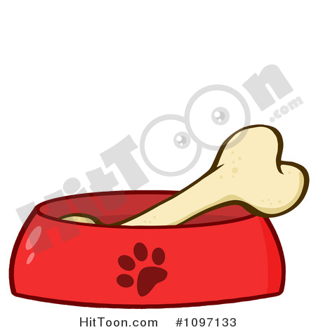 450x470 Dog Bone Clipart