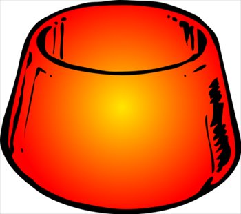 350x310 Free Dog Bowl Clipart