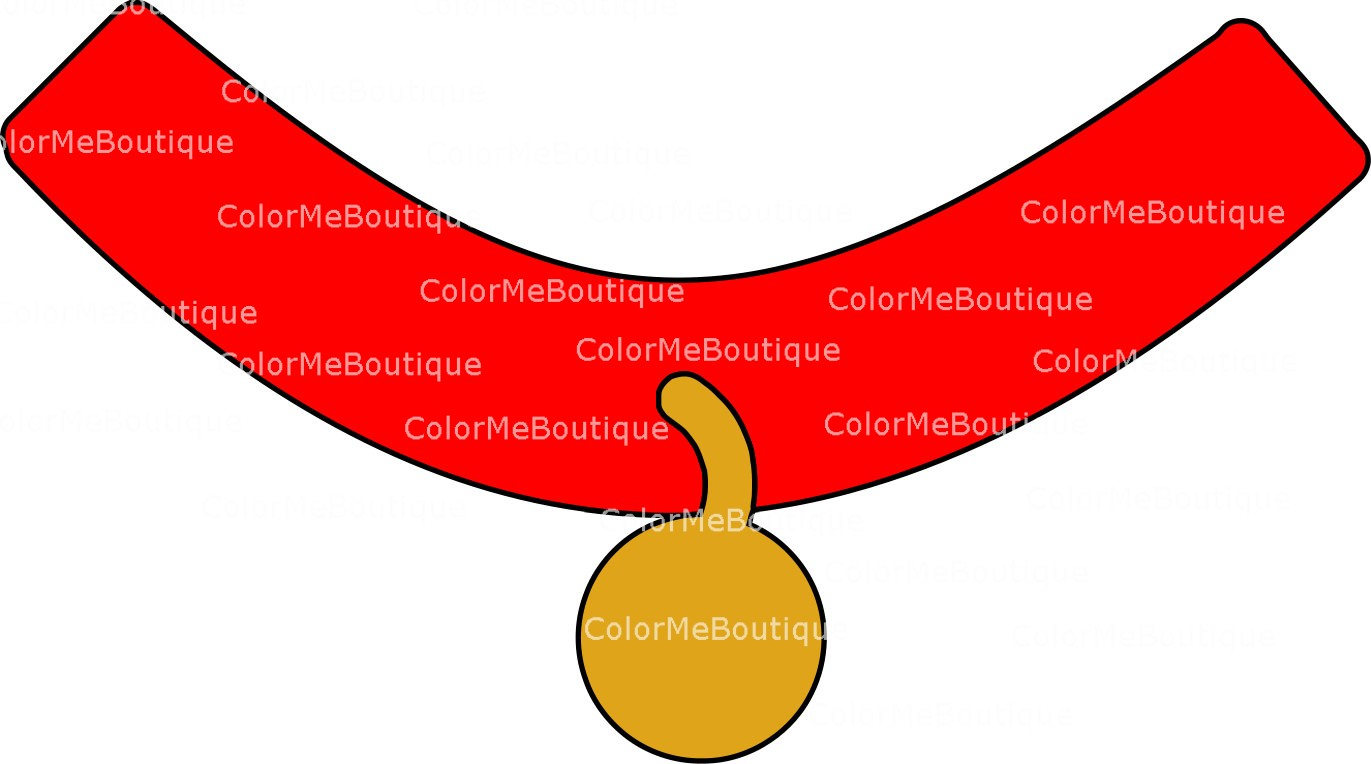 1371x764 Outlined Dog Collar Clipart From Colormeboutique On Etsy Studio