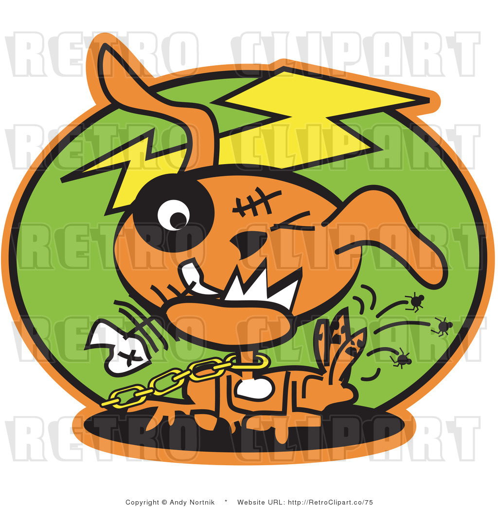 1024x1044 Royalty Free Retro Vector Clip Art Of An Itchy Dog By Andy Nortnik