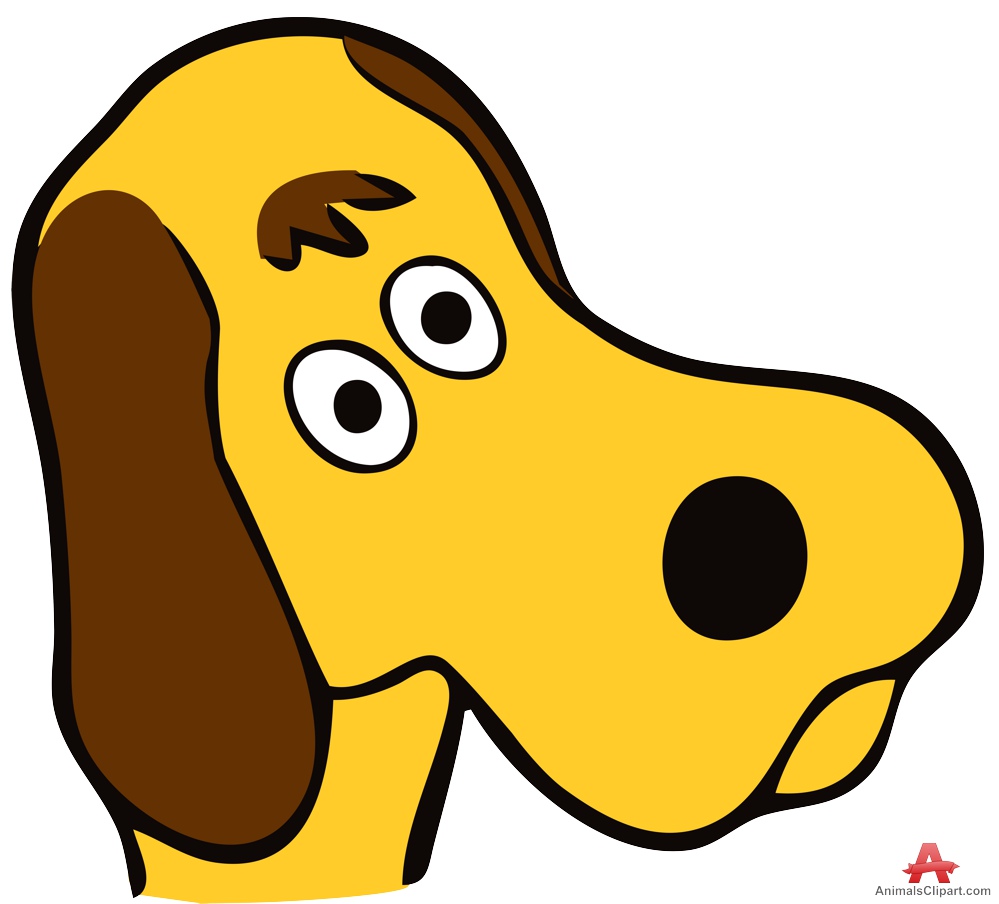 999x904 Dog Head Cartoon Free Clipart Design Download