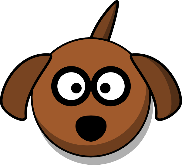 600x544 Dog Head Clip Art