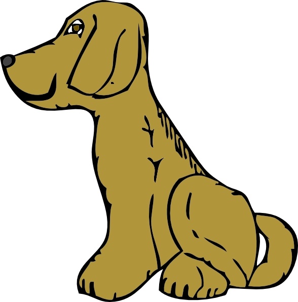 588x597 Collection Of Dog Side View Clipart High Quality, Free