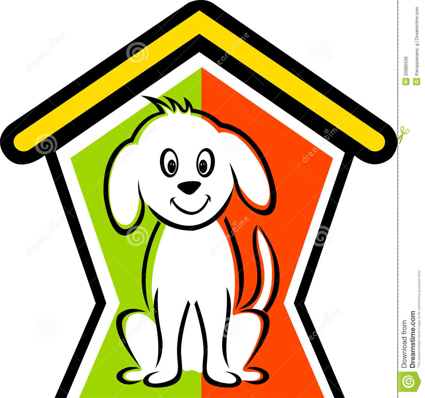 1387x1300 Dog House Clip Art Dog Clipart Panda