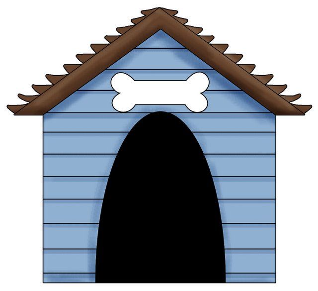 640x585 Doghouse Clipart Clipart Panda