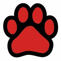 Dog Paw Print Clipart