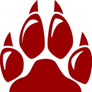 300x300 Hanging Applique Of Dog Paw Print Vector Clipart Lazttweet