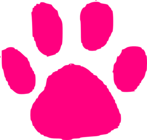 298x282 Pink Paw Print Clip Art Vector Clipart Panda