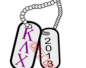 340x270 Kappa Dog Tag Etsy