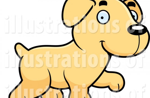 640x420 Clipart Yellow Lab