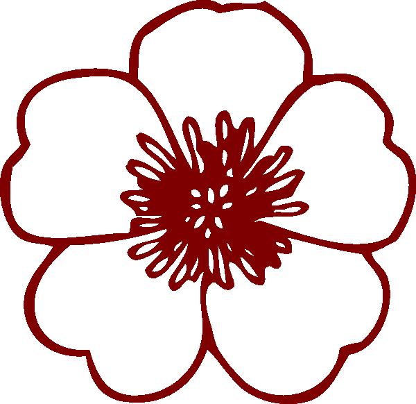 600x582 Dogwood Blossom Clip Art