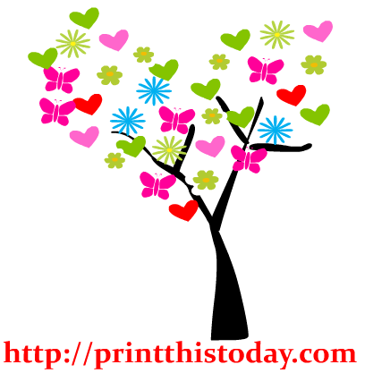 417x417 Love Birds In Tree Clipart Clipart Panda