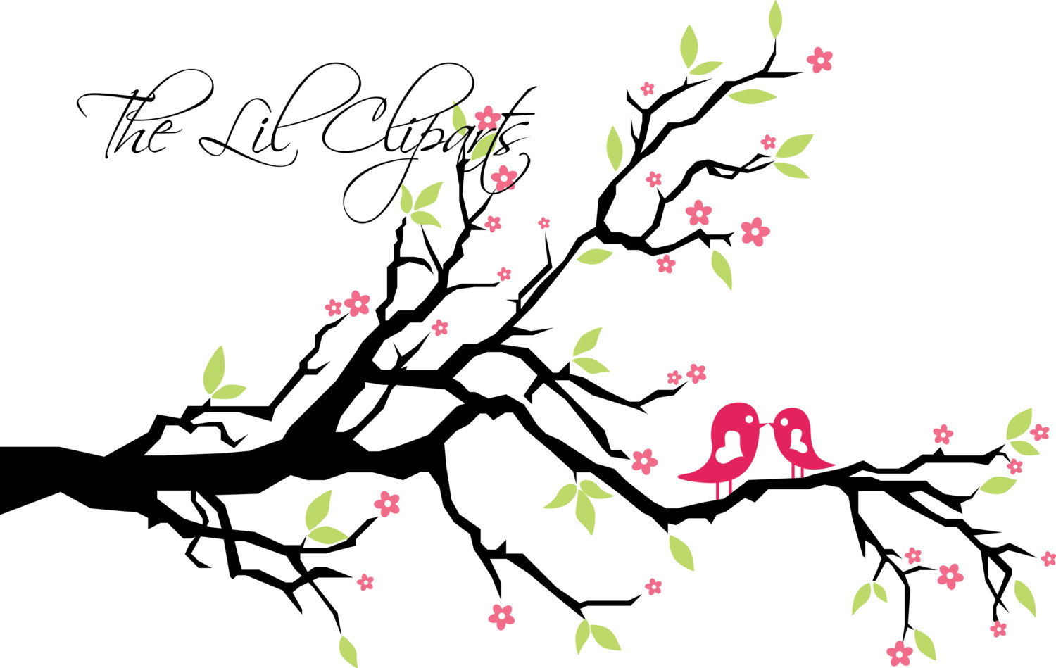 1500x949 Blossom Clipart Tree Branch