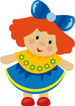 256x363 Doll Clipart I2clipart