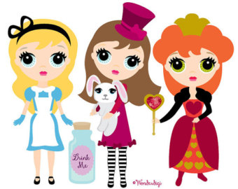 340x270 Girl Clip Art Doll Heads Cute Kawaii Pattern Cute Clipart