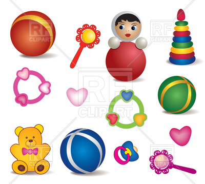 400x359 Set Of Baby Toys