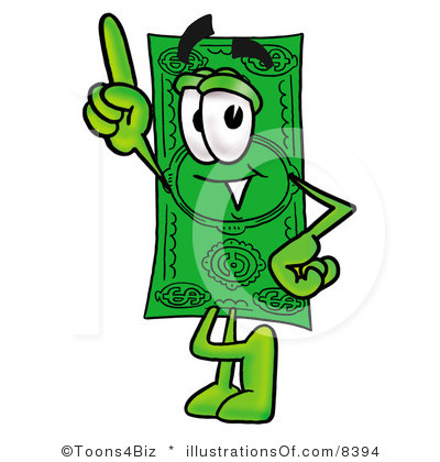 400x420 Money Bills Clipart Black And White Clipart Panda