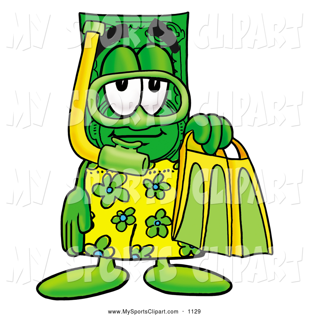1024x1044 Sports Clip Art Of A Smiling Dollar Bill Mascot Cartoon Character