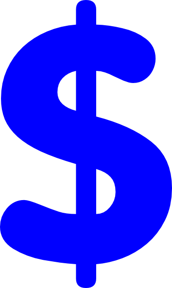 354x593 Dem. Dollar.sign Clip Art