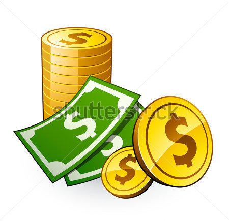 450x435 Monedas Clipart